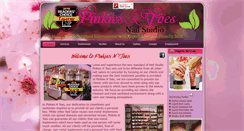 Desktop Screenshot of pinkiesntoes.com